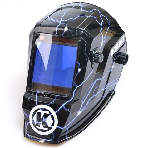 Kobalt Auto Darkening Variable Shade Hydrographic Welding Helmet in the ...