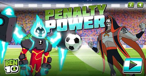 Play Ben Penalty Power Game Free Online Html Ben Soccer