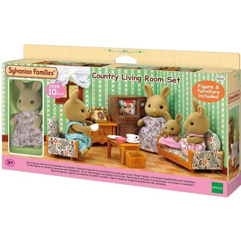 Sylvanian Families Figura Conejo Living Set Juguete Ni Os Atrix