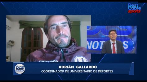 Entrevista A Adri N Gallardo Coordinador De Universitario De Deportes