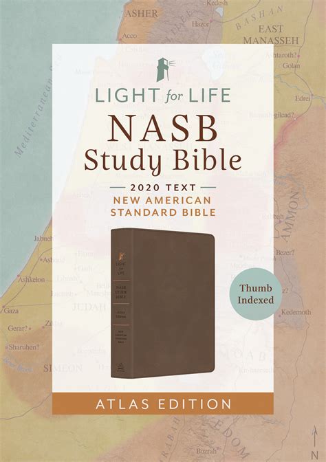 The Light for Life NASB Study Bible--Atlas Edition [Thumb Indexed