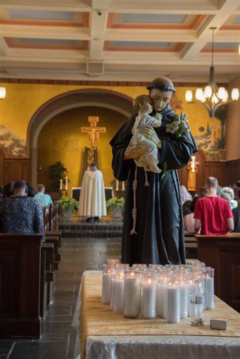 Celebrating The Feast Of St Anthony Of Padua Our Lady Of The Angels Province