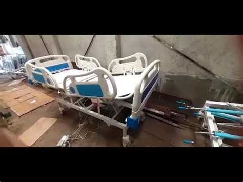 Electric Icu Fowler Bed And Hydraulic Youtube