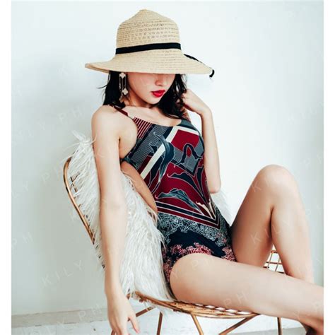 Backless String Bikini Sexy One Piece Swimsuit ONE SIZE SMALLER A