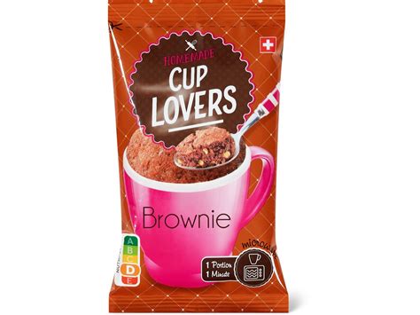 Kaufen Homemade Cup Lovers Backmischung F R Brownie Cake Portion