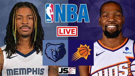 Memphis Grizzlies Vs Phoenix Suns NBA Live Scoreboard 2024 Jimby