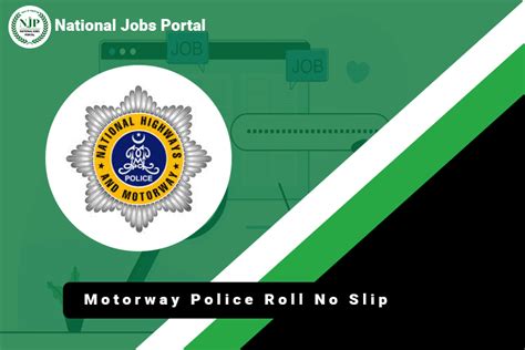 Motorway Police Roll No Slip 2024 Physical and Written Test Date