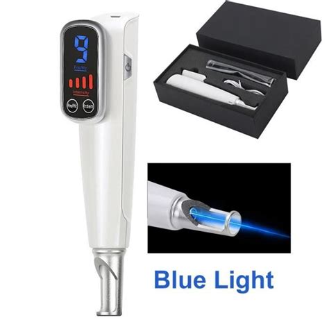 Appareil de massage Laser professionnel picoseconde stylo bleu thérapie