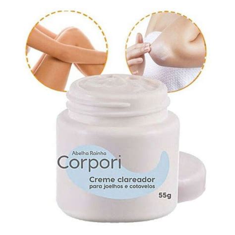 Creme Clareador De Joelhos E Cotovelos G Abelha Rainha Shopee Brasil