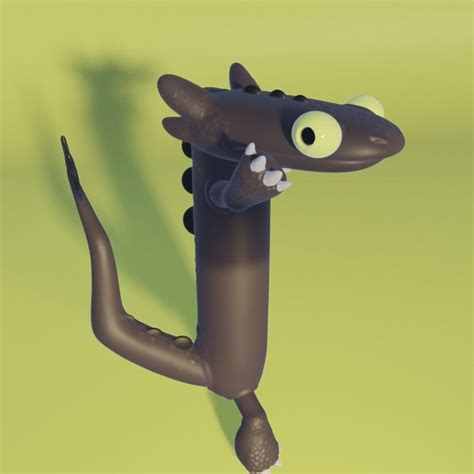 Toothless Dancing Meme 3d Model 3d Printable Cgtrader