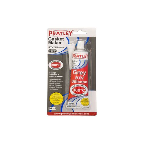 Pratley Rtv Gasket Sealant Ml Grey Square Route Enterprise Pty Ltd