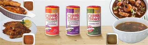 Amazon Cajun Choice Blackened Seasoning 2 75 OZ Pack Of 3 Use