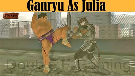 Ganryu With Julia Moves Tekken Requested Youtube