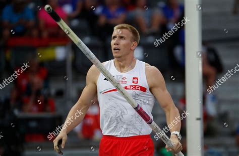 Piotr Lisek Poland Competes Mens Pole Editorial Stock Photo Stock