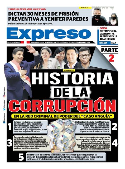 Diario Expreso On Twitter Aqu La Portada Del Diario Expreso Para