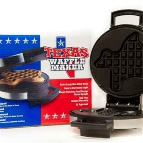 Texas Shaped Waffle Maker Eat Your Way Across Texas Every | Etsy