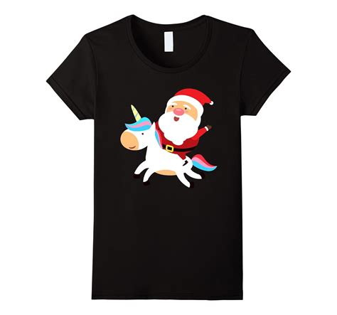 Santa Claus Unicorn Christmas Shirt Xmas T Shirt T