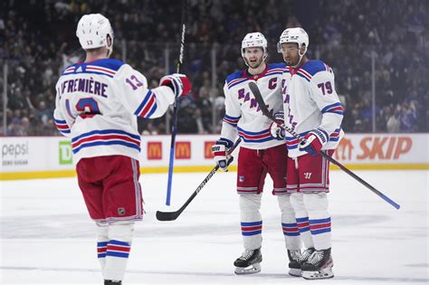 Rangers stun Oilers with 3-goal comeback victory in 5-4 shootout finish ...