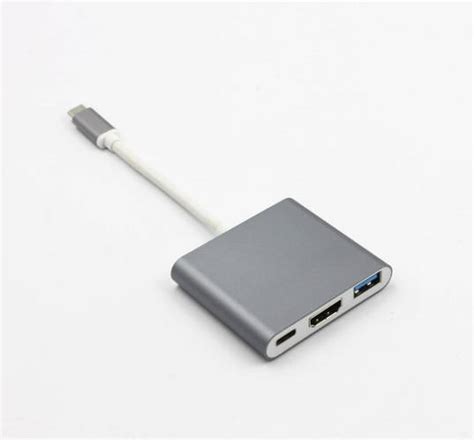 Купить СТОК Переходник с USB-C (Thunderbolt 3) на 4K HDMI, цена 680 грн ...