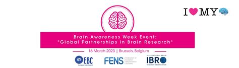 Global Partnerships In Brain Research Brain Awareness Week 2023