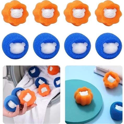 Pcs Boule De Lavage Anti Poil Anti Poil Linge Poil Animaux Machine A