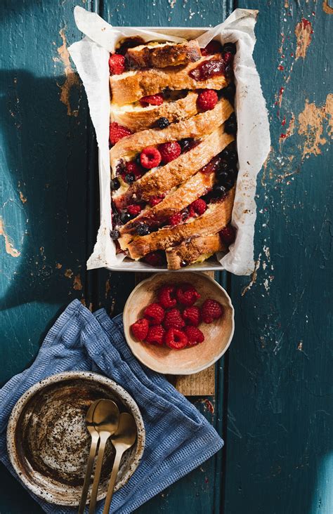 Berry Bread and Butter Pudding Recipe