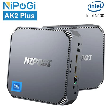 Nipogi Ak Plus Mini Pc Intel Th Gen N Ddr Gb Gb Windows