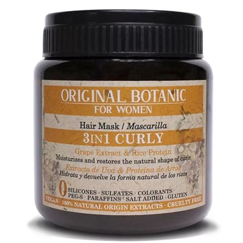ORIGINAL BOTANIC Маска для вьющихся волос 3-в-1 (Curly Hair Mask 3 In 1 ...