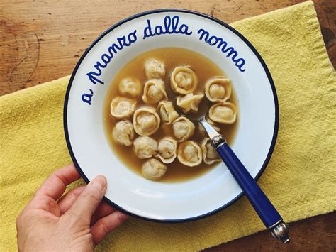 Cappelletti In Brodo Meat Filled Pasta Bonnets Made For The Holidays