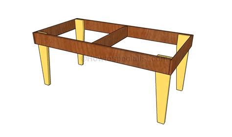 How To Build A Dining Table Howtospecialist How To Build Step By