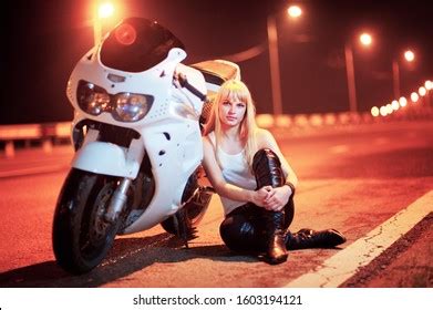 Sexy Woman Car Model Asian Girl Stock Photo Shutterstock