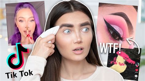 Testing Viral Tik Tok Beauty Hacks Do They Actually Work Youtube