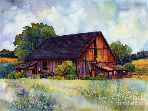 Watercolor Barn At Paintingvalley Explore Collection Of