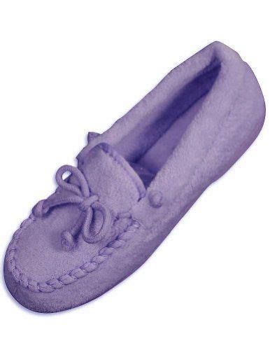 Maidenform Ladies Moccasin Slipper Lavender Ladies Moccasin