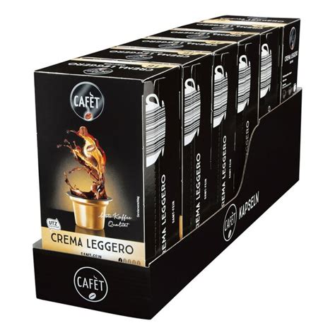 Cafet für Cremesso Crema Leggero Kaffee 88 g 6er Pack von Netto Marken