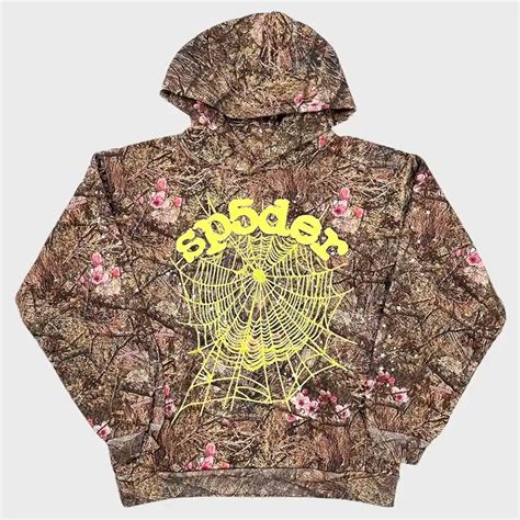 Pullover Spider Camo Hoodie For Unisex Danezon