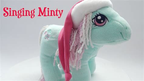 My Little Pony Singing Minty Plush Toy Review Youtube