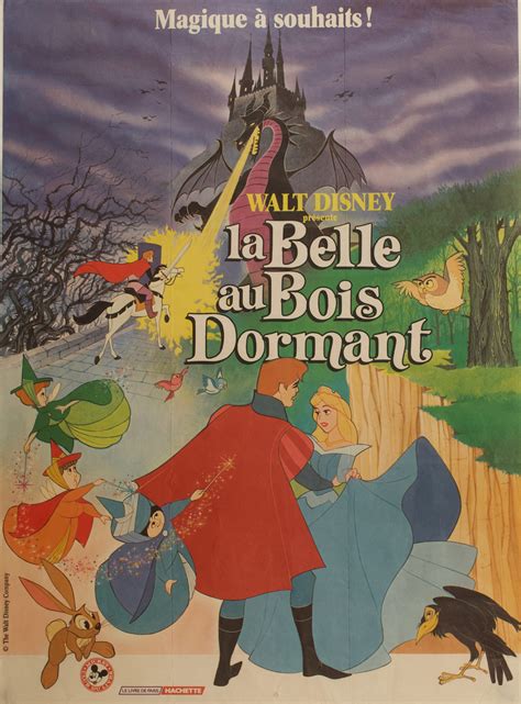 Affiche Originale Film Mary Costa Walt Disney La Belle Au Bois