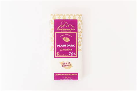 70 % Dark chocolate Plain Bar - Pleasant Chocolate
