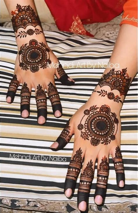 Round Mehndi Designs For Back Hand Gol Tikki Mehndi Ideas K4 Fashion