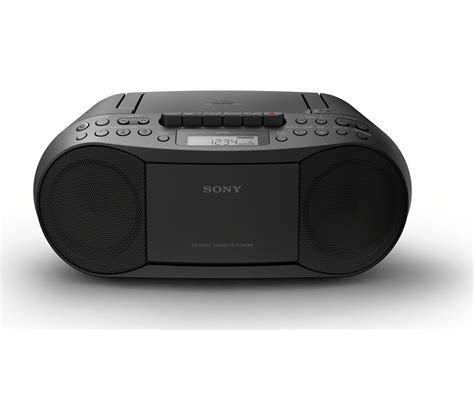 Buy SONY CFD-S70 FM/AM Boombox - Black | Free Delivery | Currys