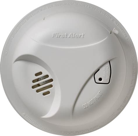 First Alert Sa Cn Battery Powered Smoke Alarm With Silence Button