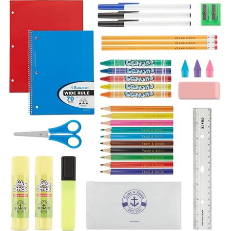 34 Piece School Supplies Kit for School Children – Wholesale Back to ...