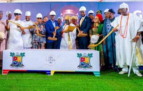 Sanwo Olu Flags Off Construction Of M Lagos Film City Project