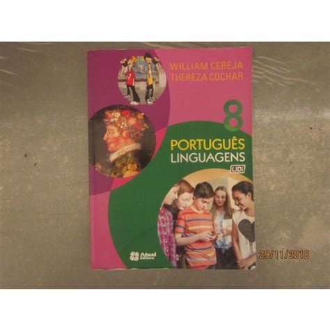 Livro Português Linguagens 8 Lidi Shopee Brasil