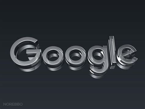 Google Logo Black Background