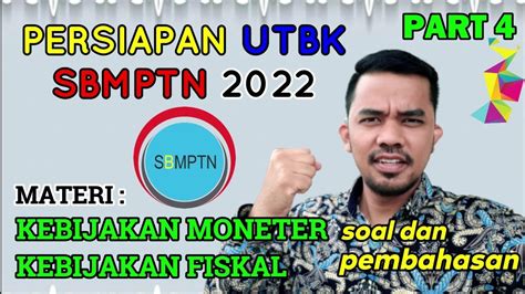 Prediksi TKA Soshum Ekonomi UTBK SBMPTN 2022 Part 4 YouTube