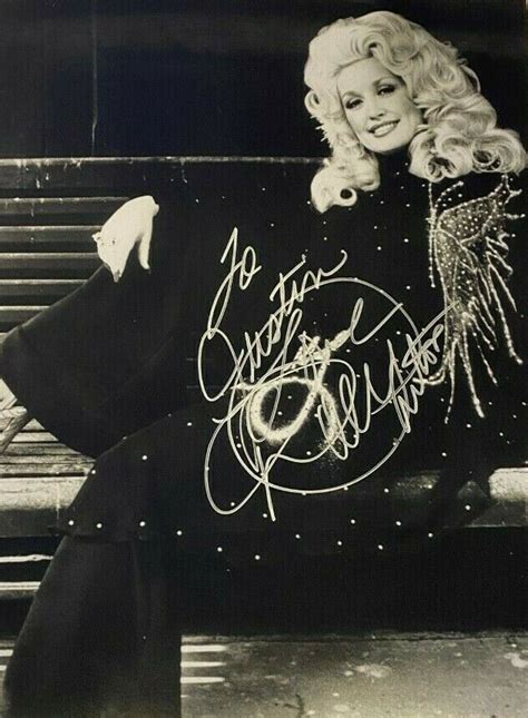 Dolly Parton Signed Autographed 11x14 Photo 9 To 5 Huge Extremely Rare Autographia