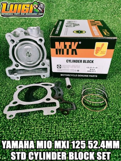 Mtk Yamaha Mio Mxi Mm Standard Cylinder Block Set Lazada Ph