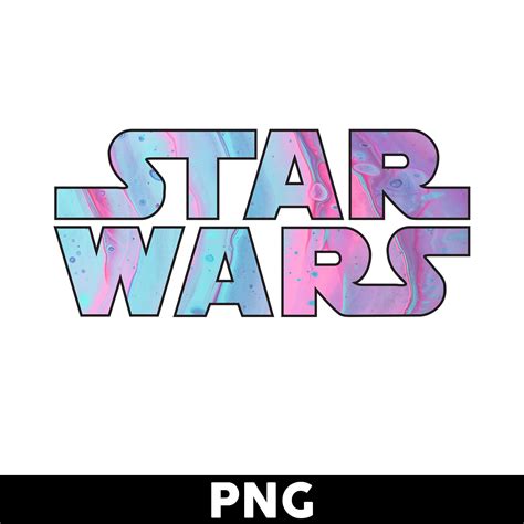 Star Wars Logo Pink Blue Fluid Png, Star Wars Logo Png, Baby - Inspire ...